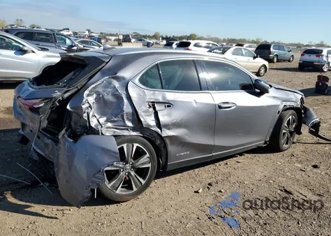 2020 Lexus Ux 250H из США, поврежденный, VIN JTHP9JBH3L2027603